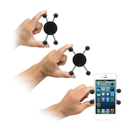 RAM MOUNTS Cradle Holder - Universal X-Grip Cell Phone Holder with 1" Ball
