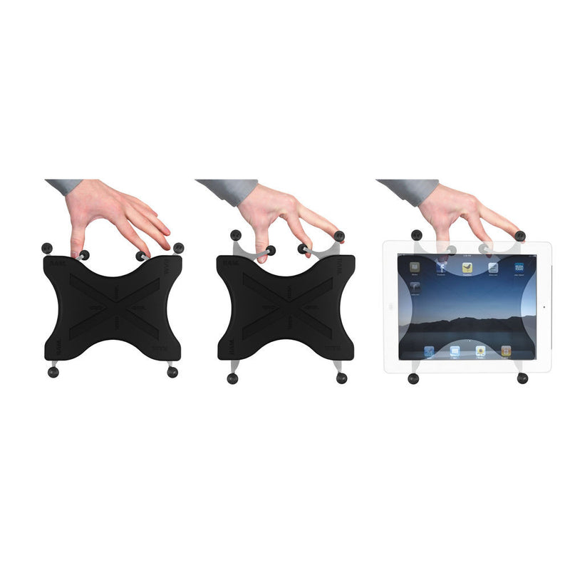 RAM MOUNTS X-Grip III Universal Clamping Cradle for Large Tablets