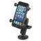 RAM MOUNTS Composite Flat Surface Mount with Universal X-Grip Smartphone Holder