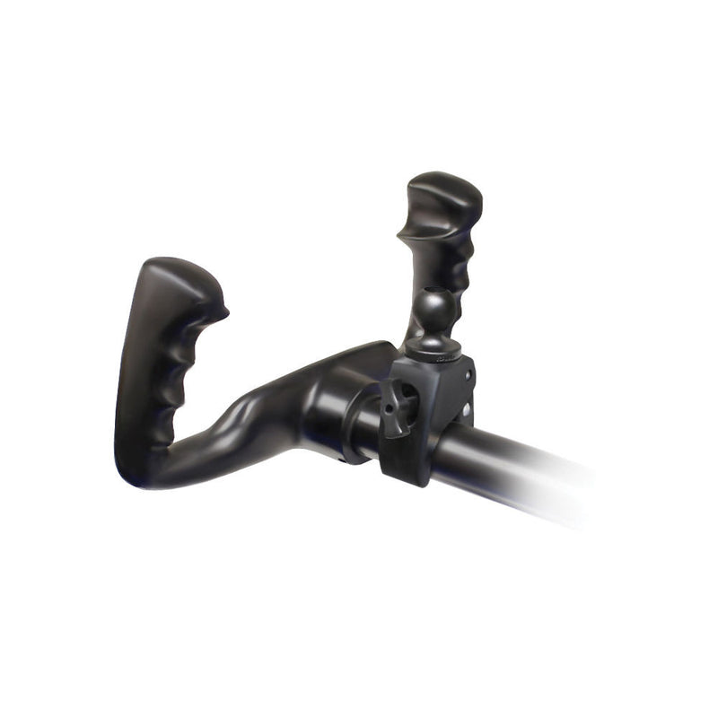 RAM MOUNTS Small Tough-Claw with 1" Diameter Rubber Ball (Bulk Packaging)