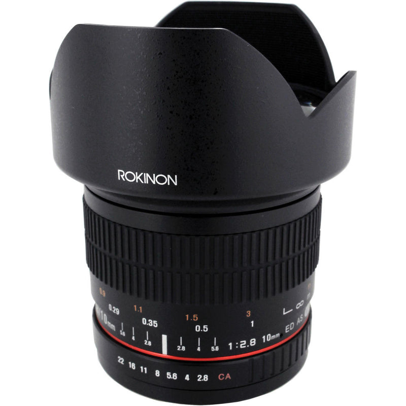 Rokinon 10mm f/2.8 ED AS NCS CS Lens for Pentax K Mount