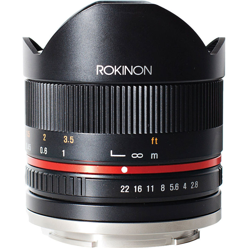 Rokinon 8mm UMC Fisheye II Lens for Sony E Mount (Black)