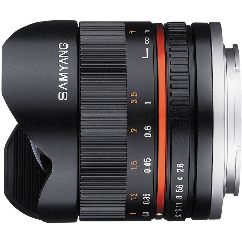 Samyang 8mm f/2.8 Fisheye II Lens for Sony E Mount