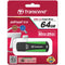 Transcend 64GB JetFlash 810 USB 3.0 Flash Drive (Green/Black)