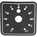 Atlas Sound AT35-RM Rack Mounted 35W Attenuator with 3dB Steps (Matte Black)