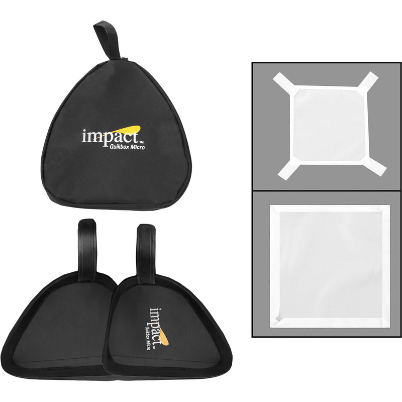 Impact Quikbox Micro On-Camera Softbox (9 x 9")