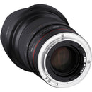 Rokinon 35mm f/1.4 AS UMC Lens for Canon EF (AE Chip)