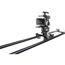 RigWheels PRK2 PortaRail Camera Slider Rail Kit with 18" Rail Brackets