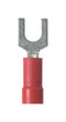 PANDUIT PV18-8F-MY TERMINAL, FORK TONGUE, #8, 16AWG