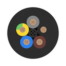 Multicomp PRO PP002151 Multicore Cable H07RN-F Per Metre Unscreened 4 Core 1.5 mm&Acirc;&sup2;