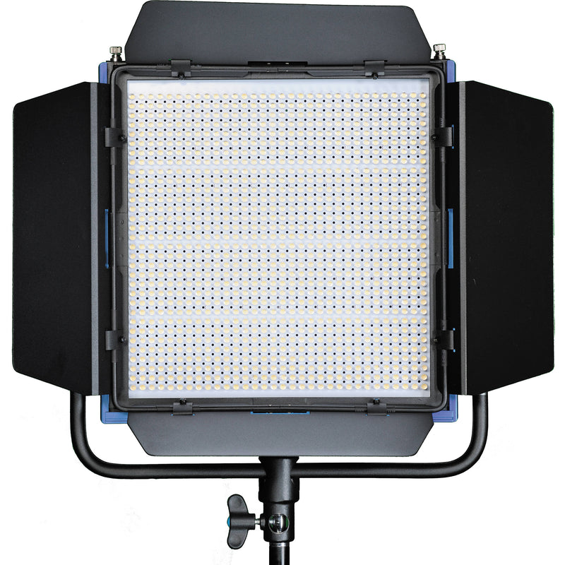 Dracast LED1000 Pro Bi-Color LED 2-Light Kit with Stands and Gold Mount Battery Plates