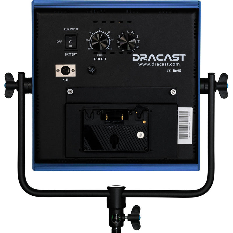 Dracast LED1000 Pro Bi-Color LED Light with Gold Mount Battery Plate