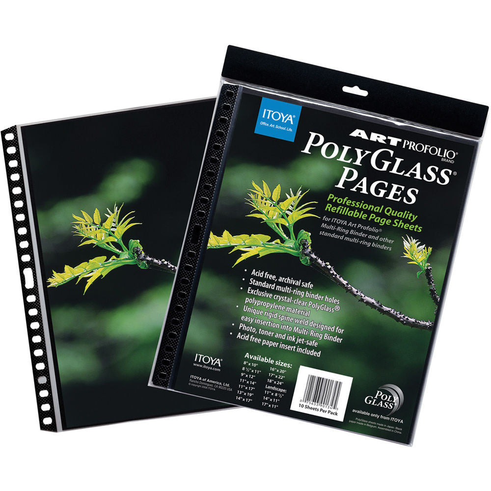 Itoya Art Portfolio Polyglass Pages