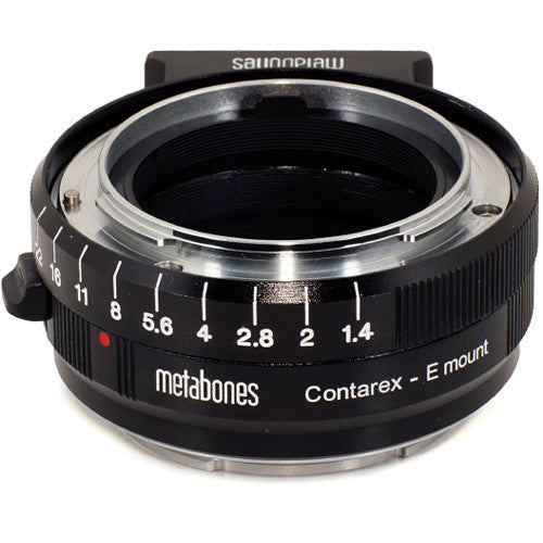 Metabones Contarex Mount Lens to Sony NEX Camera Lens Mount Adapter (Black)