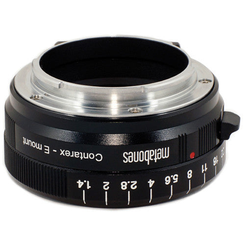 Metabones Contarex Mount Lens to Sony NEX Camera Lens Mount Adapter (Black)