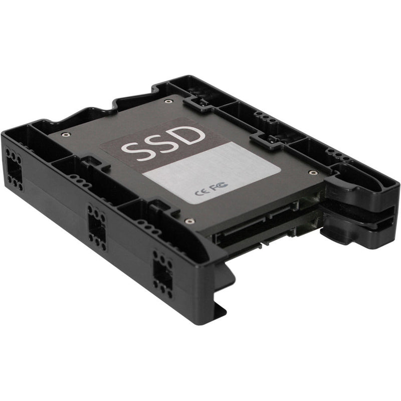 Icy Dock EZ-Fit Lite Dual 2.5" to 3.5" SSD/HDD Mounting Bracket (Black)