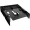 Icy Dock FLEX-FIT Trio 2 x 2.5" HDD/SSD to 5.25" Bracket + 3.5" Bay (Black)