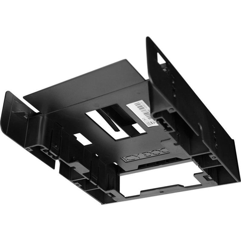 Icy Dock FLEX-FIT Trio 2 x 2.5" HDD/SSD to 5.25" Bracket + 3.5" Bay (Black)