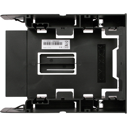 Icy Dock FLEX-FIT Trio 2 x 2.5" HDD/SSD to 5.25" Bracket + 3.5" Bay (Black)