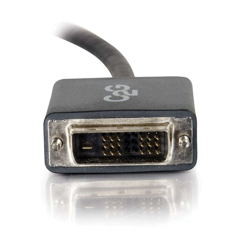 C2G DisplayPort Male to Single Link DVI-D Male Adapter Cable (3', Black)