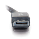 C2G DisplayPort Male to Single Link DVI-D Male Adapter Cable (3', Black)