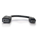 C2G DisplayPort Male to HDMI Female Adapter Converter (Black, 8")