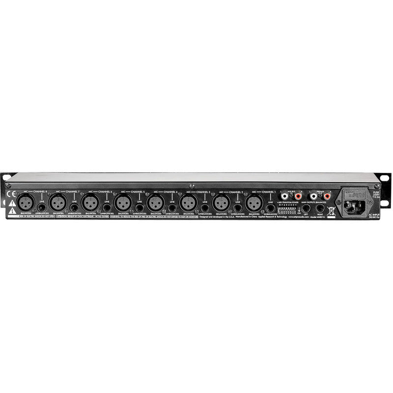 ART MX821S - Eight-Channel Mic/Line Mixer with Stereo Outputs