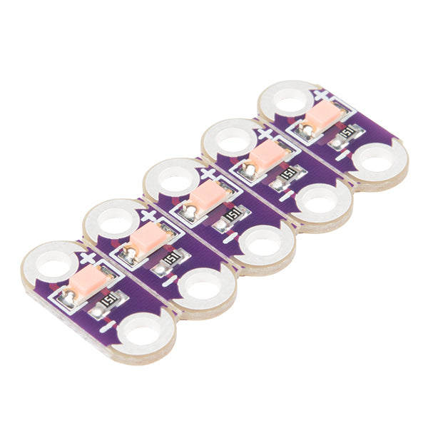 SparkFun LilyPad LED Pink (5pcs)