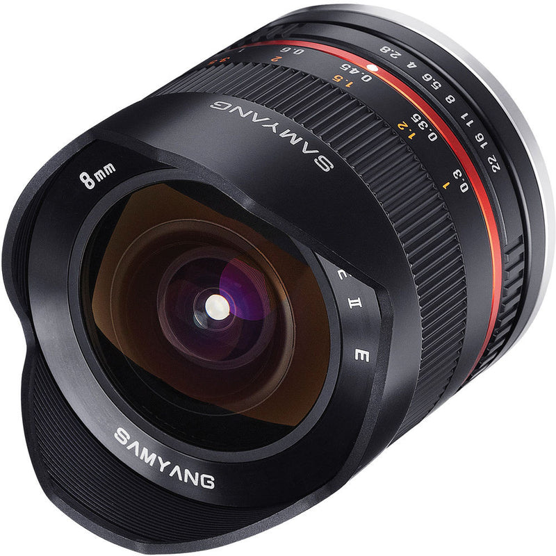 Samyang 8mm f/2.8 Fisheye II Lens for Fujifilm X Mount