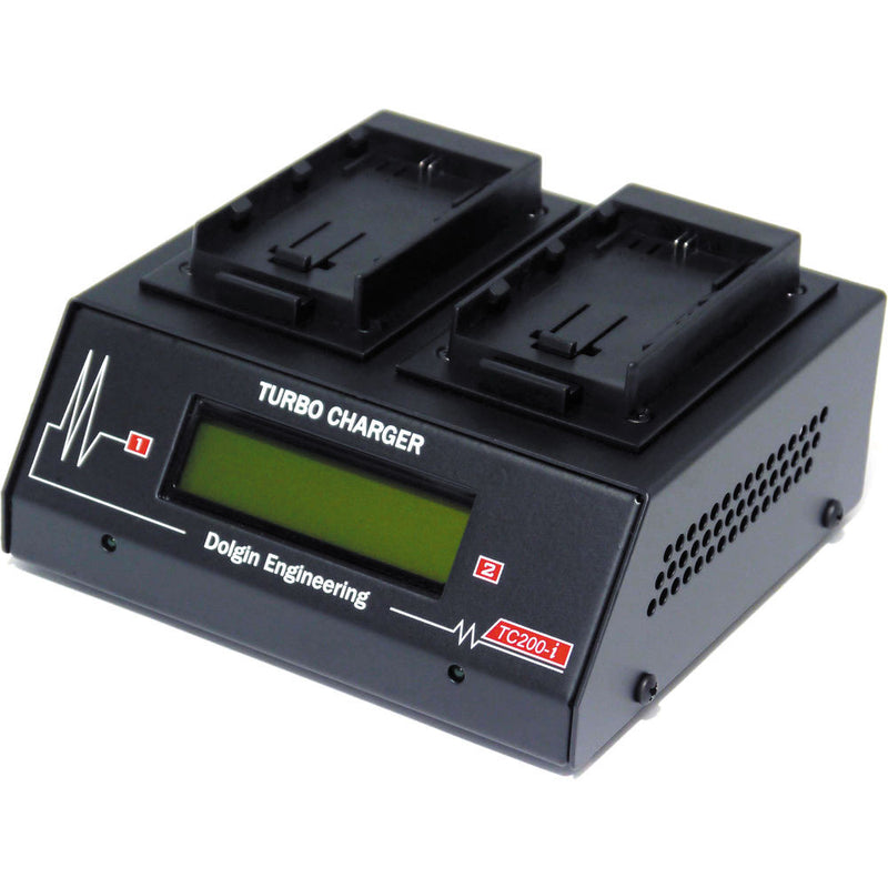 Dolgin Engineering TC200-i Two Position Battery Charger for Canon LP-E6