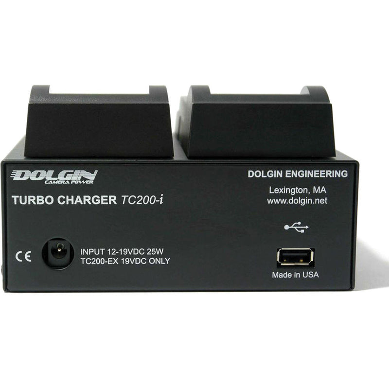 Dolgin Engineering TC200-i Two Position Battery Charger for Canon LP-E8 with Test Discharge Module