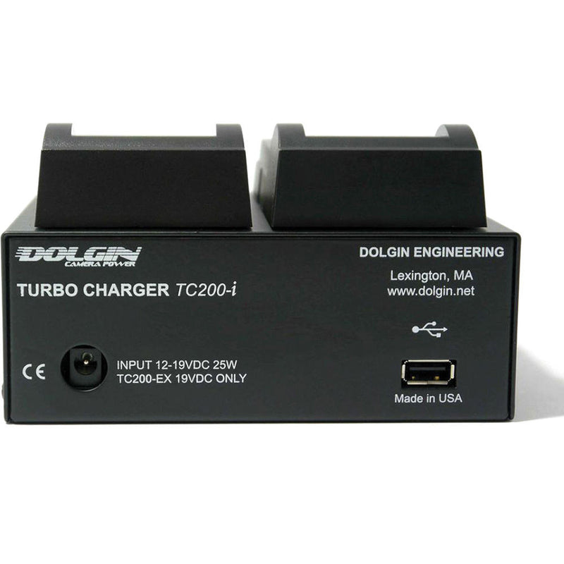 Dolgin Engineering TC200-i Two Position Battery Charger for Canon LP-E6 with Test Discharge Module