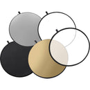 Raya 5-in-1 Collapsible Reflector Disc (22")