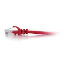 C2G 6" Cat5e Snagless Unshielded (UTP) Network Patch Cable (Red)
