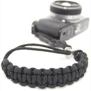 DSPTCH Camera Wrist Strap (Black with Stainless Steel Clip)