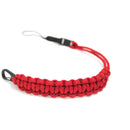 DSPTCH Camera Wrist Strap (Red with Black Stainless Steel Clip)