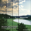 Tiffen 4 x 4" 1 Tobacco Soft-Edge Graduated Filter