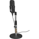 Auray TT-6220 Telescoping Tabletop Microphone Stand (Chrome)