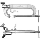 Matthews C - Clamp with Double Junior Receiver - 6"