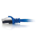 C2G CAT6 Snagless Shielded STP Ethernet Network Patch Cable (35', Blue)