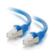 C2G CAT6 Snagless Shielded STP Ethernet Network Patch Cable (35', Blue)