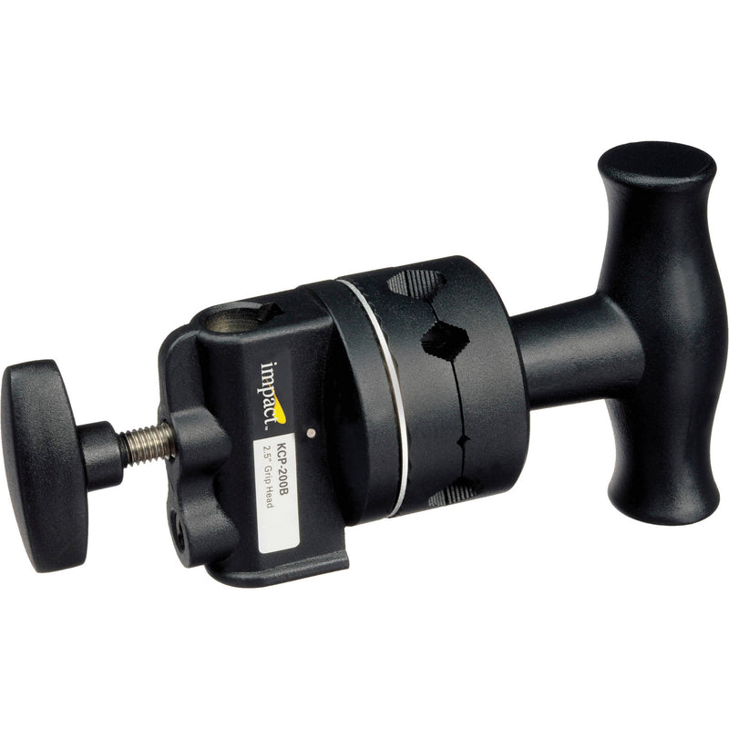 Impact Grip Head for Lights and Accessories - 2.5" Diameter (Black)