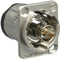 Switchcraft EH Series 75&#8486; Isolated BNC Female Feedthrough Jack Connector (Nickel)