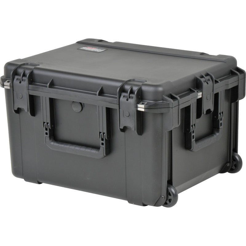 SKB iSeries 2217-12 Waterproof Utility Case with Wheels (Empty, Black)