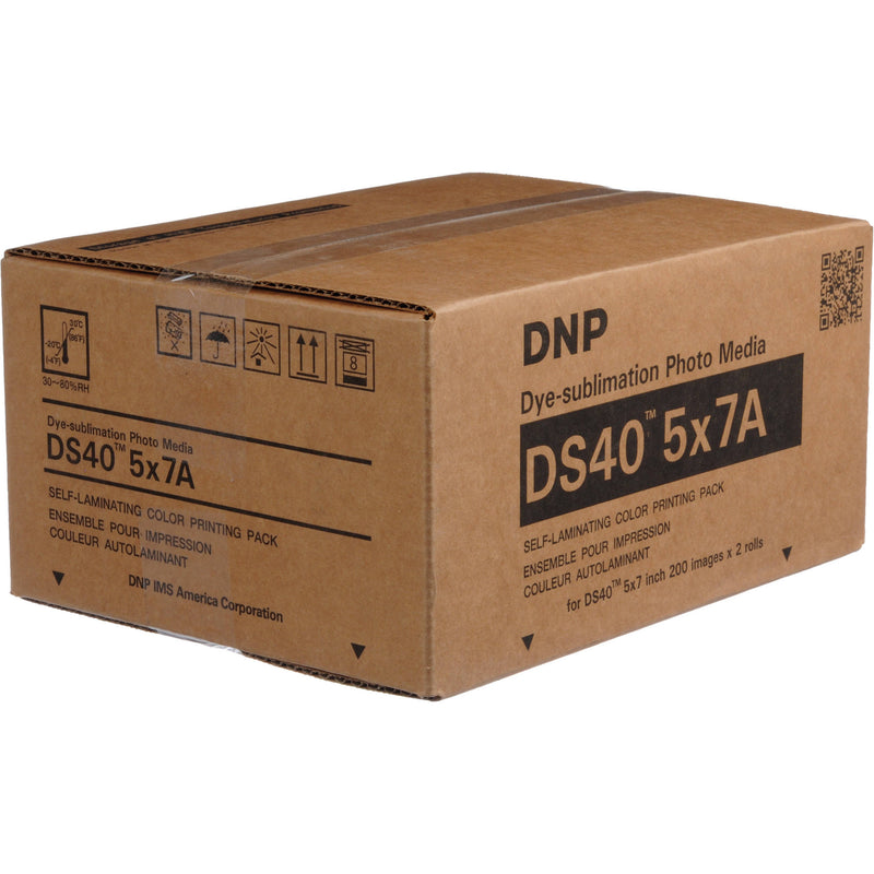 DNP 5 x 7" Print Pack for DS40 Digital Photo Printer (2 Rolls)