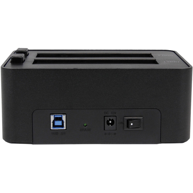 StarTech USB 3.0 to 2.5"/3.5" SATA HDD/SSD Duplicator Dock & Standalone Hard Drive/HDD Cloner