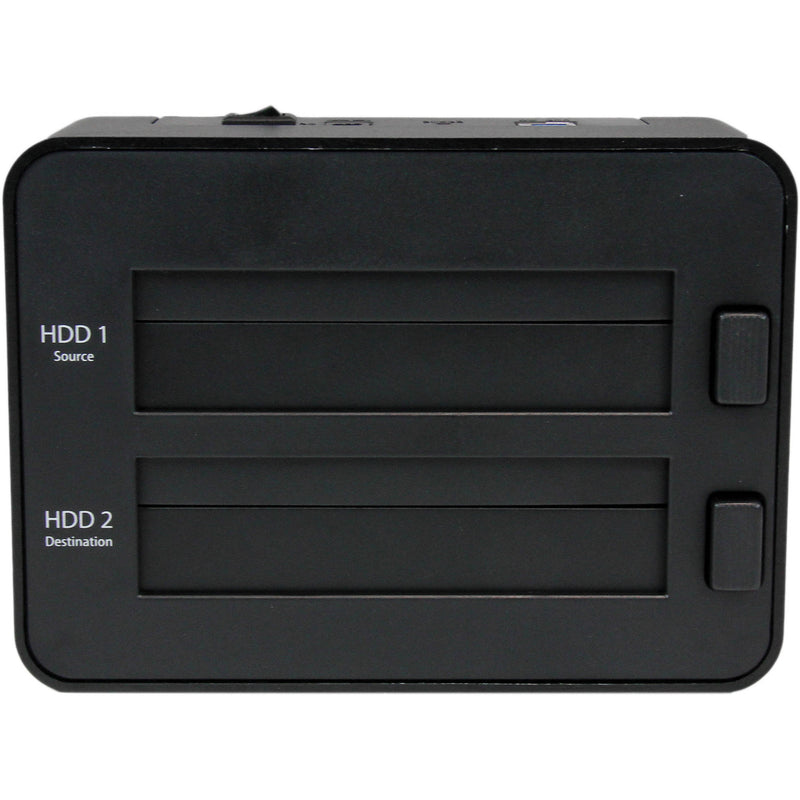 StarTech USB 3.0 to 2.5"/3.5" SATA HDD/SSD Duplicator Dock & Standalone Hard Drive/HDD Cloner