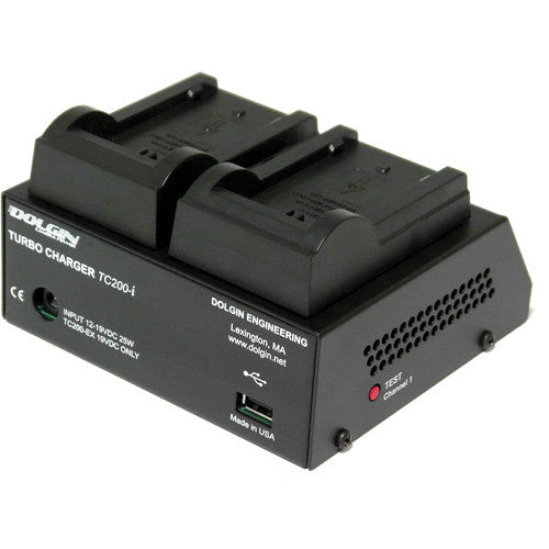 Dolgin Engineering TC200-i Two Position Battery Charger for Sony NP-FW50