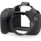 easyCover Silicone Protection Cover for Canon 90D (Black)