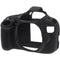 easyCover Silicone Protection Cover for Canon 90D (Black)